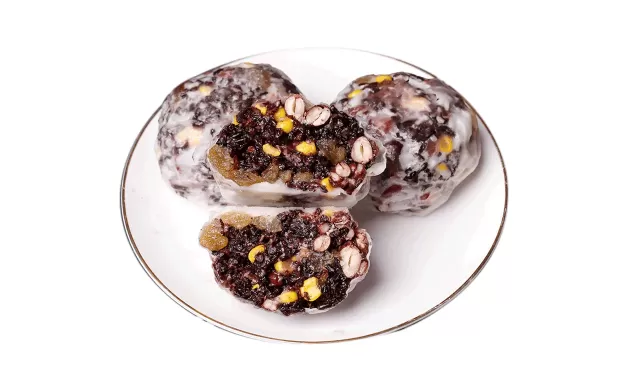 粘豆包蒸熟怎么都塌了