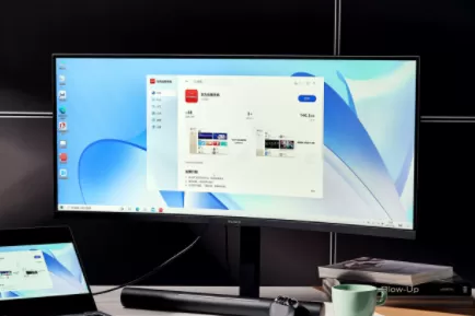 显示器为什么曲面好2