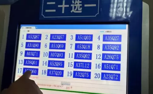刚选车牌号能注销重选吗