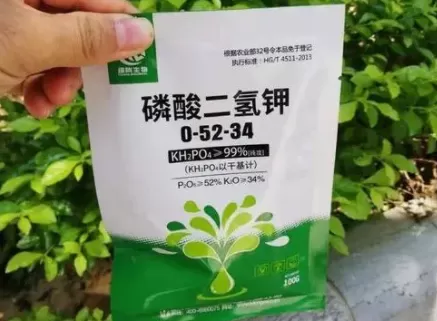 怎样用磷酸二氢钾给花施肥
