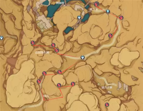 原神赤念果位置分布图