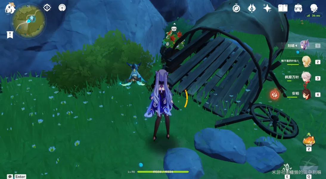 原神果酒湖喂鸭子的地方在哪里 果酒湖喂鸭子丰饶的祝愿宝箱位置分享