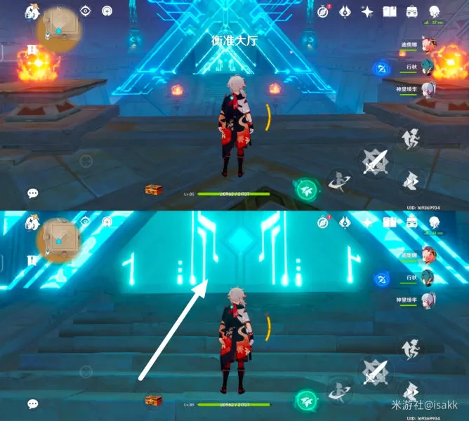 原神赤王陵衡准大厅解密攻略 衡准大厅顶部恒光元件宝箱解谜流程