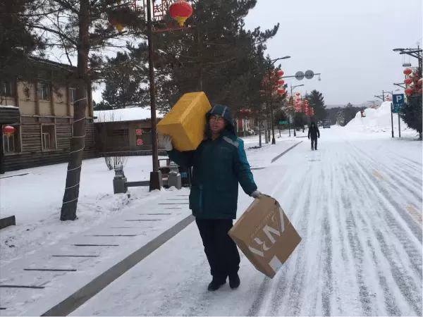 北极村唯一的投递员：每天步数两万六七 18年一个村民投诉都没发生过