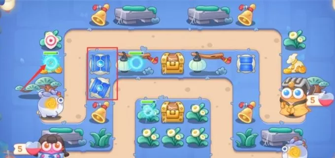 保卫萝卜4阿波道长12关攻略 阿波道长第12关图文通关步骤