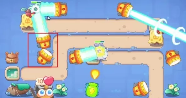 保卫萝卜4阿波道长第2关攻略 阿波道长第2关图文通关步骤