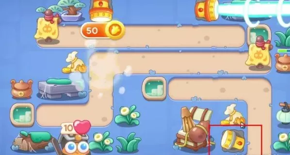 保卫萝卜4阿波道长第2关攻略 阿波道长第2关图文通关步骤