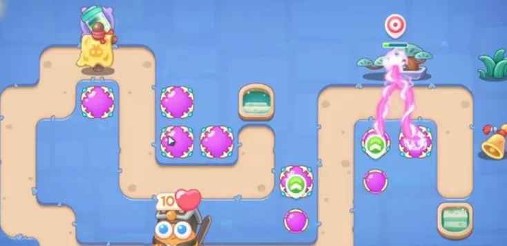 保卫萝卜4阿波道长6攻略 阿波道长第6关图文通关解析[多图]图片8