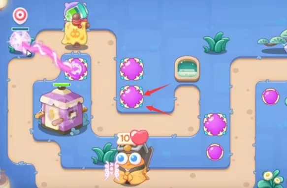 保卫萝卜4阿波道长6攻略 阿波道长第6关图文通关解析[多图]图片5