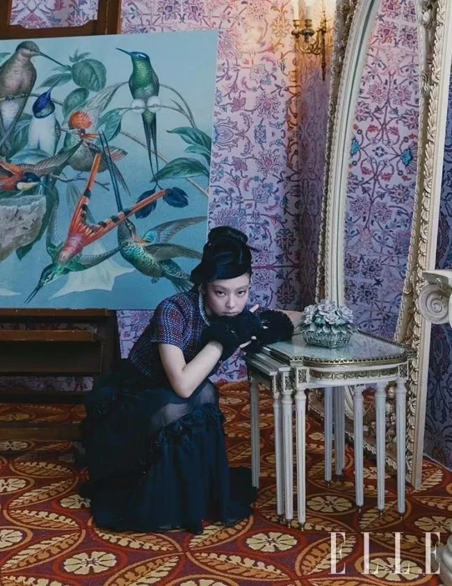 女爱豆的性感 Jennie登韩版ELLE封面