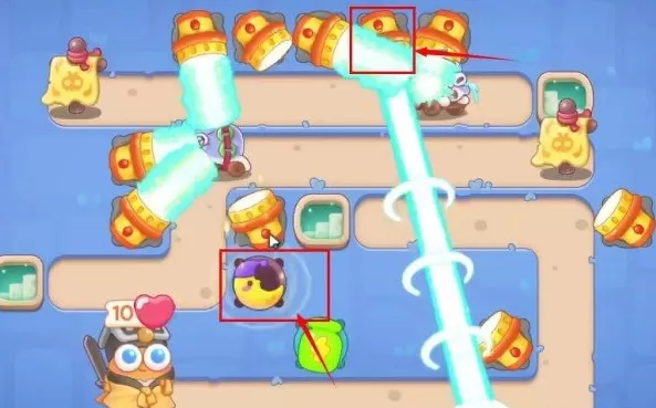 保卫萝卜4阿波道长第2关攻略 阿波道长第2关图文通关步骤