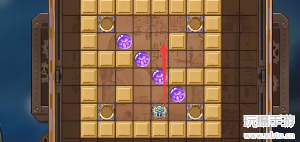 空之要塞启航镇灵深处推箱子怎么过