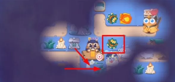 保卫萝卜4阿波道长45关攻略 阿波道长第45关图文通关流程