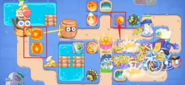 保卫萝卜4阿波道长40关攻略 阿波道长第40关图文通关流程