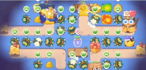 保卫萝卜4阿波道长45关攻略 阿波道长第45关图文通关流程