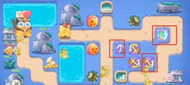 保卫萝卜4阿波道长40关攻略 阿波道长第40关图文通关流程