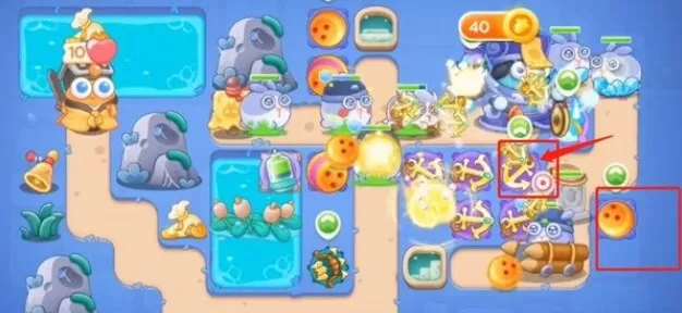 保卫萝卜4阿波道长40关攻略 阿波道长第40关图文通关流程