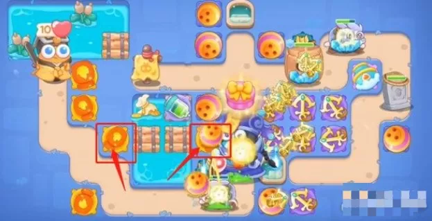 保卫萝卜4阿波道长40关攻略 阿波道长第40关图文通关流程