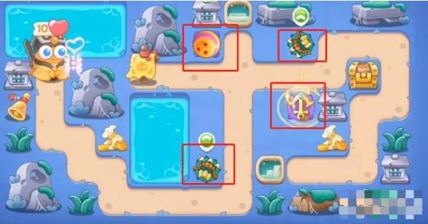 保卫萝卜4阿波道长40关攻略 阿波道长第40关图文通关流程