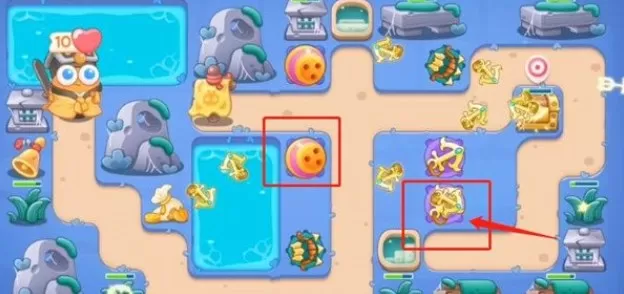 保卫萝卜4阿波道长40关攻略 阿波道长第40关图文通关流程