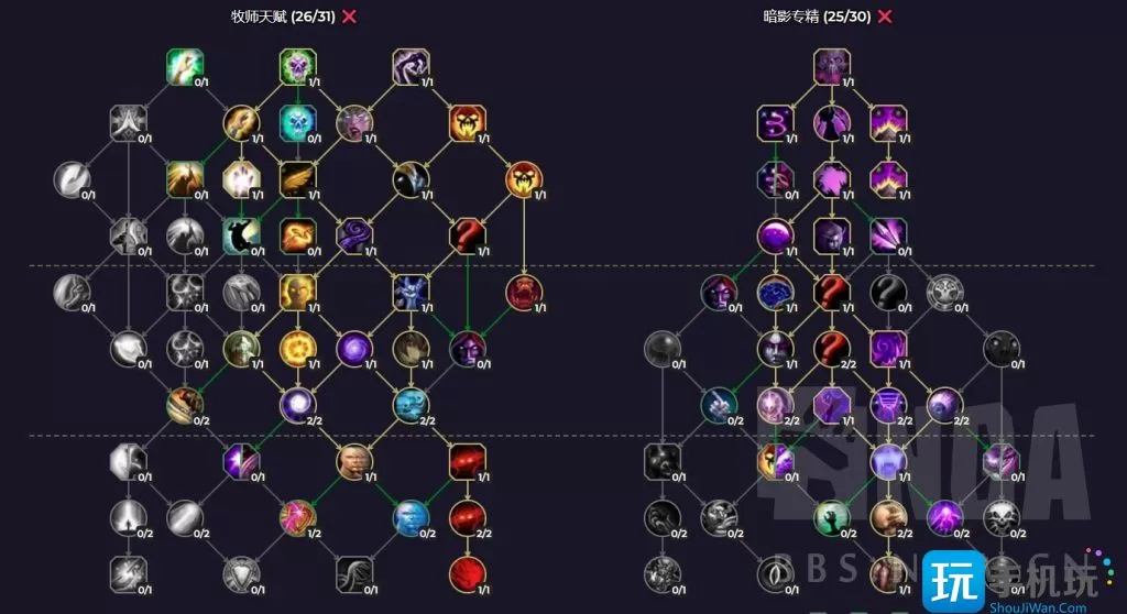 魔兽世界10.0全职业练级天赋   10.0全职业练级天赋加点推荐