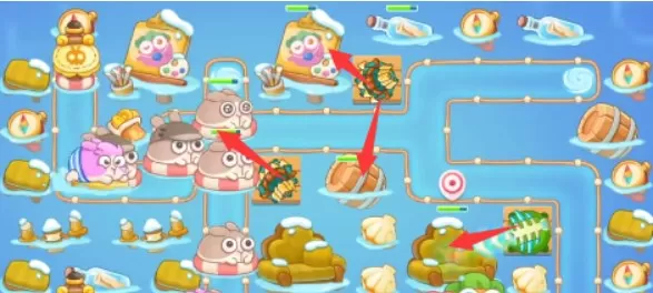 保卫萝卜4天下第一汤第3关攻略 天下第一汤第3关图文通关解析[多图]图片3