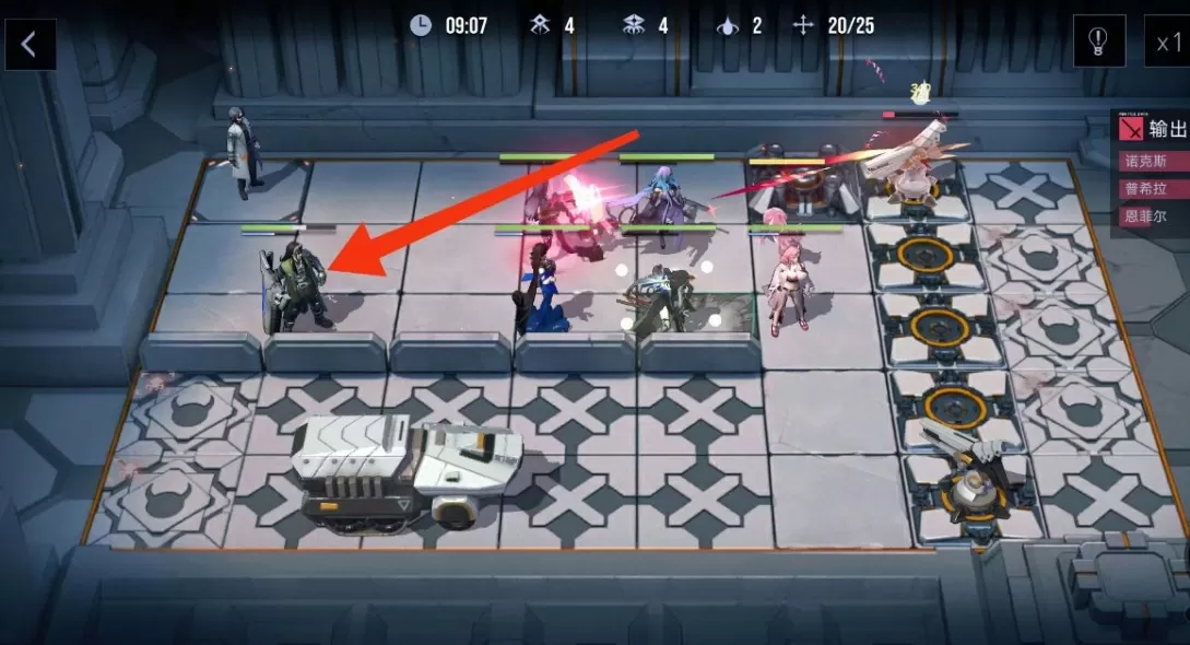 无期迷途奇兰广场EX3-1满难度攻略 奇兰广场EX3-1满难度通关阵容打法