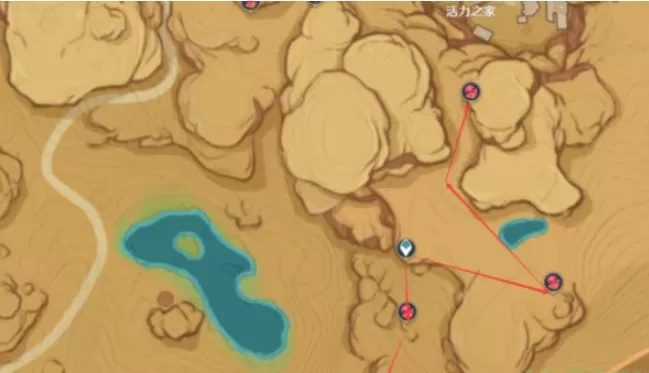 原神赤念果位置大全 赤念果采集路线分布图