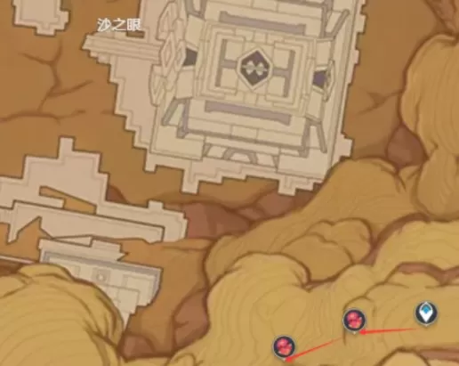 原神赤念果位置大全 赤念果采集路线分布图