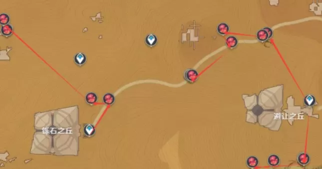 原神赤念果位置大全 赤念果采集路线分布图