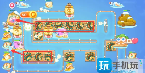 保卫萝卜4天下第一汤第十二关如何通关