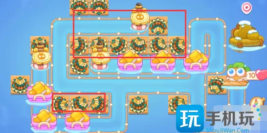保卫萝卜4天下第一汤第十二关如何通关