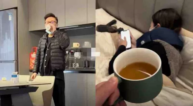 男子阳性后摆烂 妻子被感染秒重视:秒变暖男