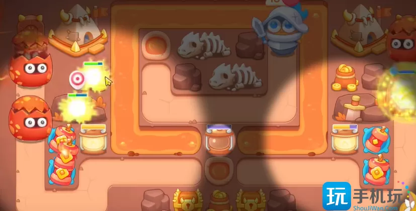 保卫萝卜4饿龙传说33关攻略 饿龙传说第33关图文通关流程