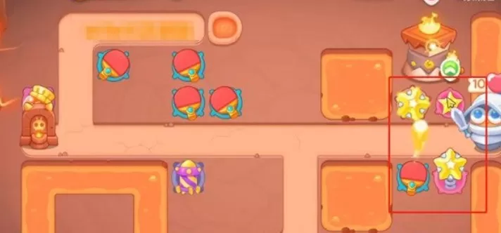 保卫萝卜4饿龙传说48关攻略 饿龙传说第48关图文通关步骤[多图]图片5