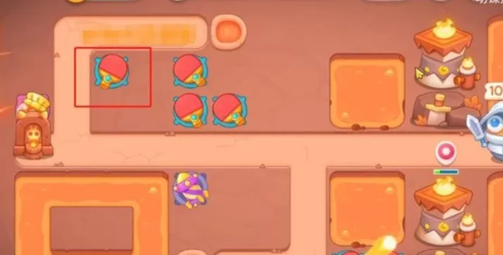 保卫萝卜4饿龙传说48关攻略 饿龙传说第48关图文通关步骤[多图]图片4