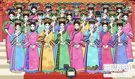 文字玩出花后宫合影通关攻略