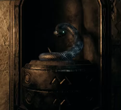 霍格沃茨之遗斯莱特林之锁怎么开