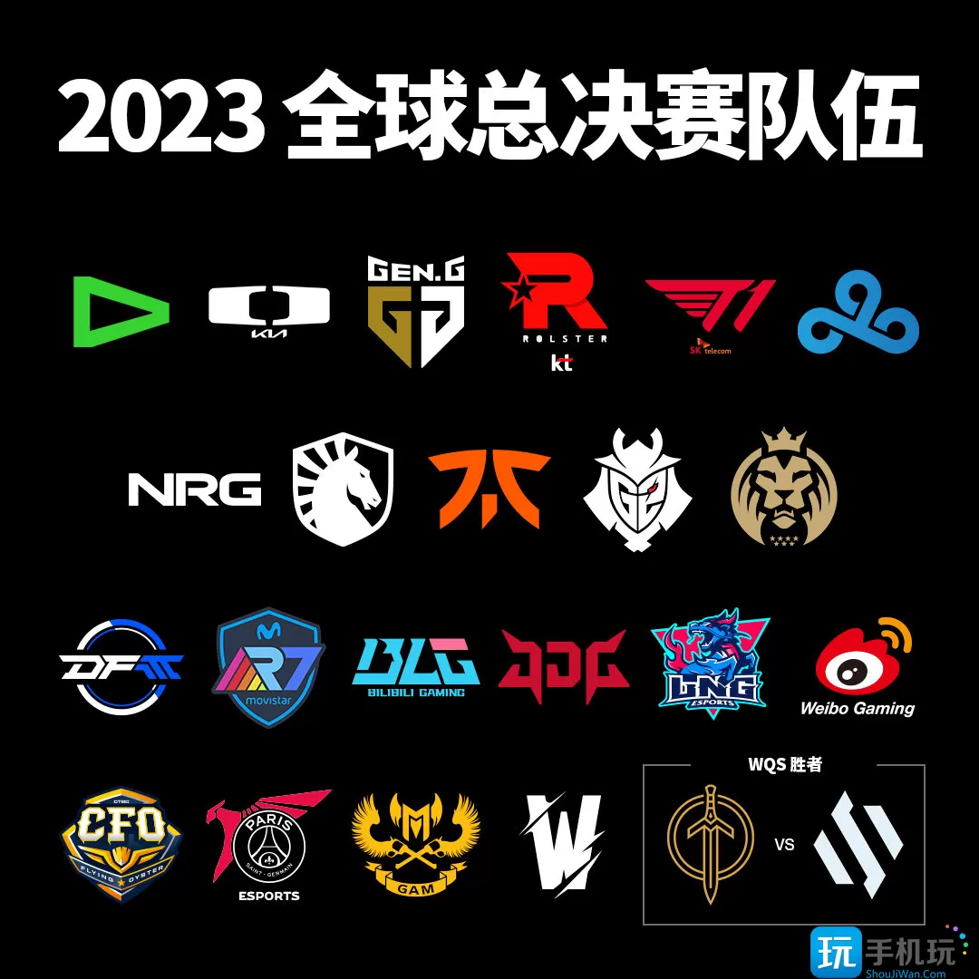 lol2023全球总决赛队伍有哪些