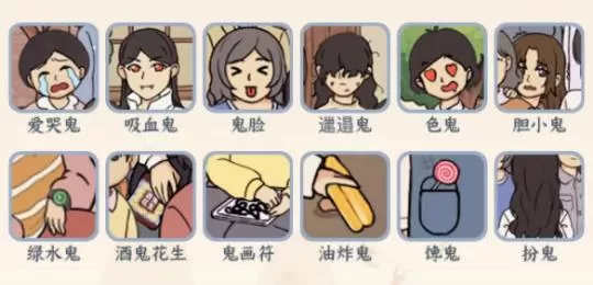 文字来找茬搞鬼集体照怎么过