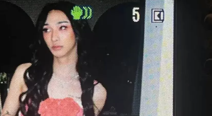 伊能静22岁儿子再穿女装照