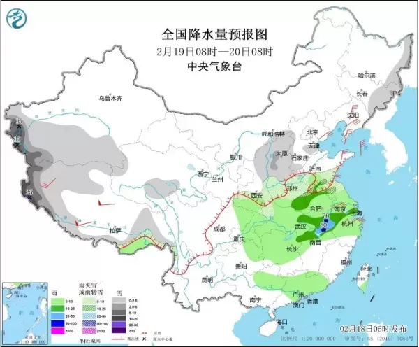 寒潮发威 山东16市出现降水 未来3天继续降温 明起将有明显降雪