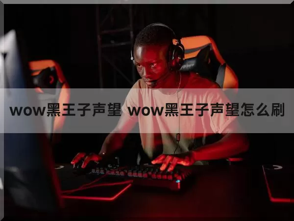 wow黑王子声望 wow黑王子声望怎么刷